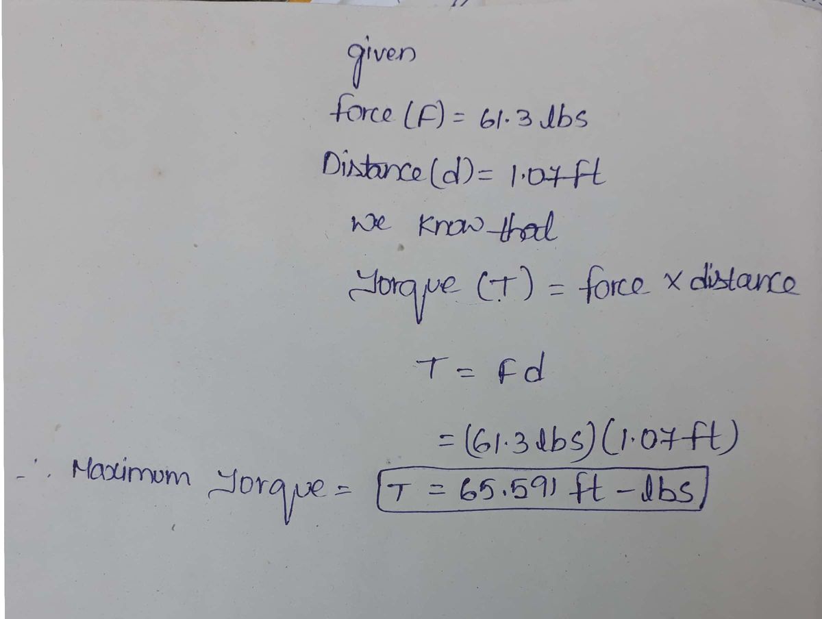 Physics homework question answer, step 1, image 1